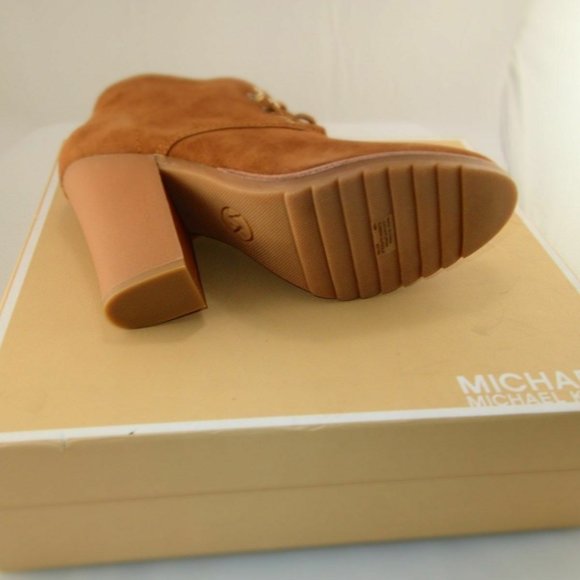 NIB MICHAEL Kors MK Suede Leather Bootie sz. 10 - Picture 5 of 8